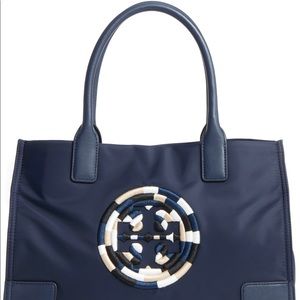 Tory Burch Ella Rope Tote French Navy - NWT